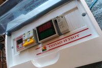 Блок управління однофазним котлом 220в + вольтамперметр