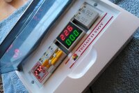 Блок управління спареним котлом 220в + вольтамперметр